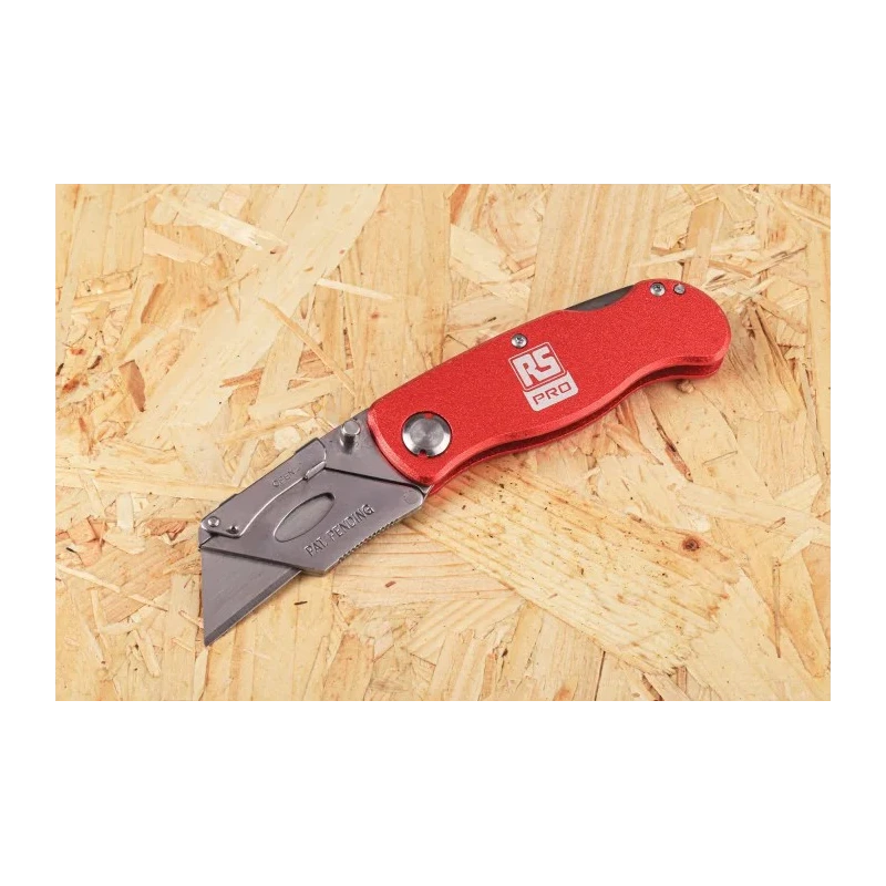 RS PRO Safety Knife with Straight Blade Retractable 60 mm 789-4596
