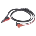 Schutzinger Kelvin Safety Crocodile Measuring Lead 150cm Length 1mm2 PVC Leads Rated 33Vac/70Vdc KWML 7420 / 1 / 150