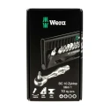 Wera Ratchet Screwdriver 1/4 in Hex Drive Phillips, Pozidriv, Slotted, Torx, 87mm Length 05073645001