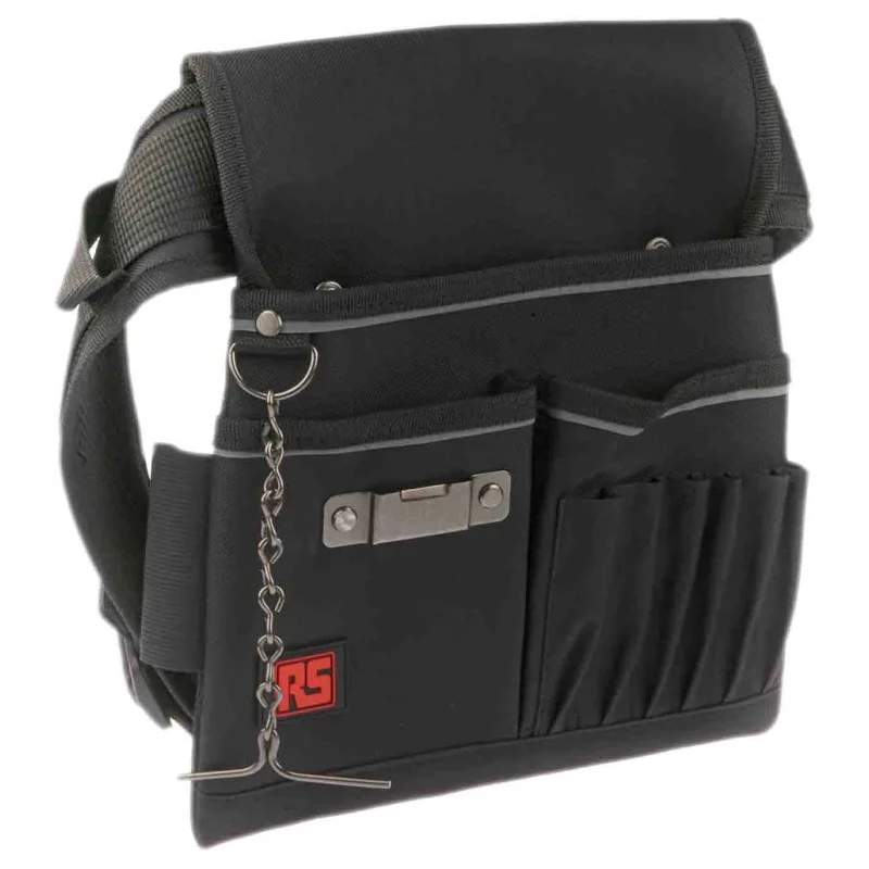 RS PRO Durable Polyester 3 Pocket Tool Bag with Adjustable Belt and Pen Holder 788-7220