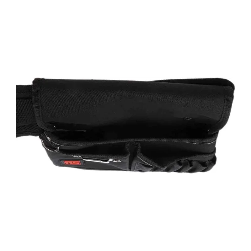 RS PRO Durable Polyester 3 Pocket Tool Bag with Adjustable Belt and Pen Holder 788-7220
