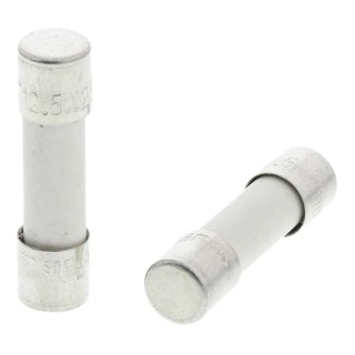 Schurter 12.5A Time Delay Ceramic Cartridge Fuse, 5 x 20 mm, 250V AC, Series SPT 5X20 0001.2515