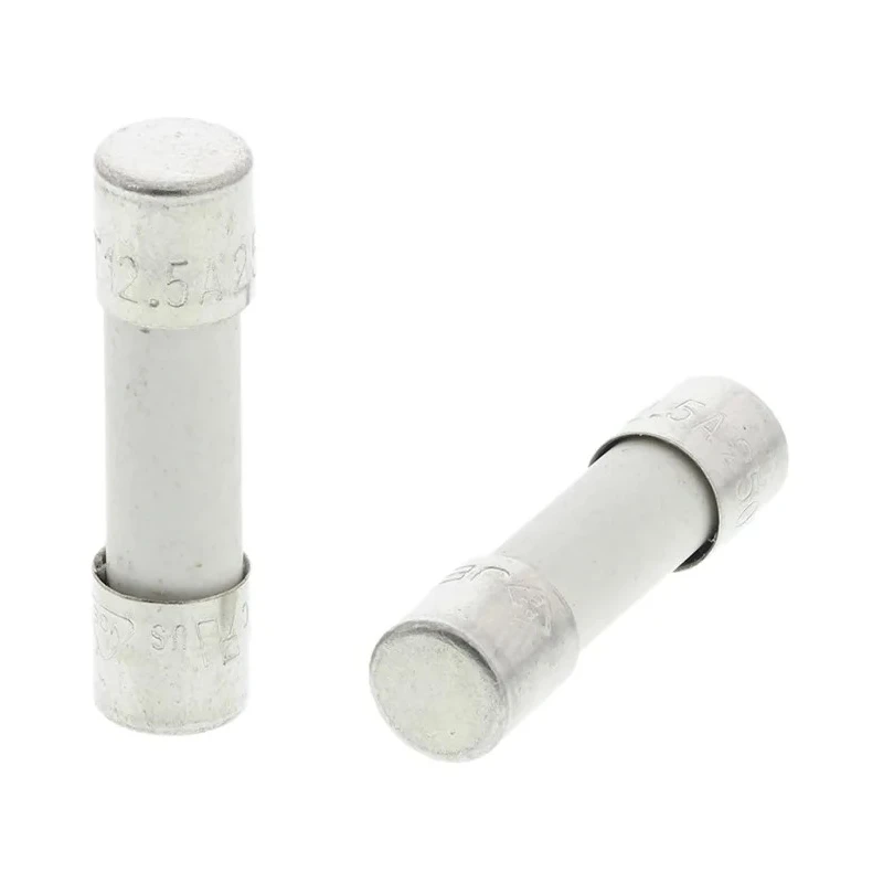 Schurter 12.5A Time Delay Ceramic Cartridge Fuse, 5 x 20 mm, 250V AC, Series SPT 5X20 0001.2515