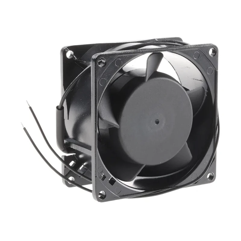 RS PRO Industrial AC Dual Ball Bearing Axial Fan 230V AC, 12 W, 25 CFM, IP44, 80 mm, Model 789-7876