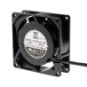 RS PRO AC Dual Ball Bearing Axial Fan, 230V AC, 9W Power, 25 CFM Airflow, 3000 RPM, IP44, 80 mm Frame RS PRO 789-7873