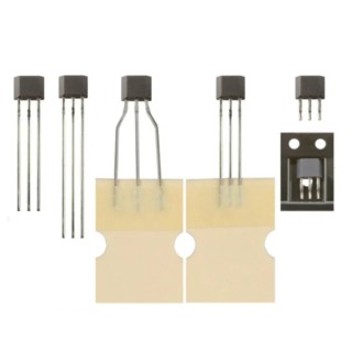 Honeywell Technologies 1 Axis Through Hole Hall Effect Sensor 4.5 V to 10.5 V TO-92 3-Pin SS495B