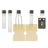 Honeywell Technologies 1 Axis Through Hole Hall Effect Sensor 4.5V to 10.5V TO-92 Package SS495B