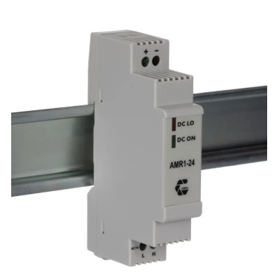 Siemens AMR1 Switched Mode DIN Rail Power Supply 264V AC Input 24V DC 420 mA Output 10W AMR1-24