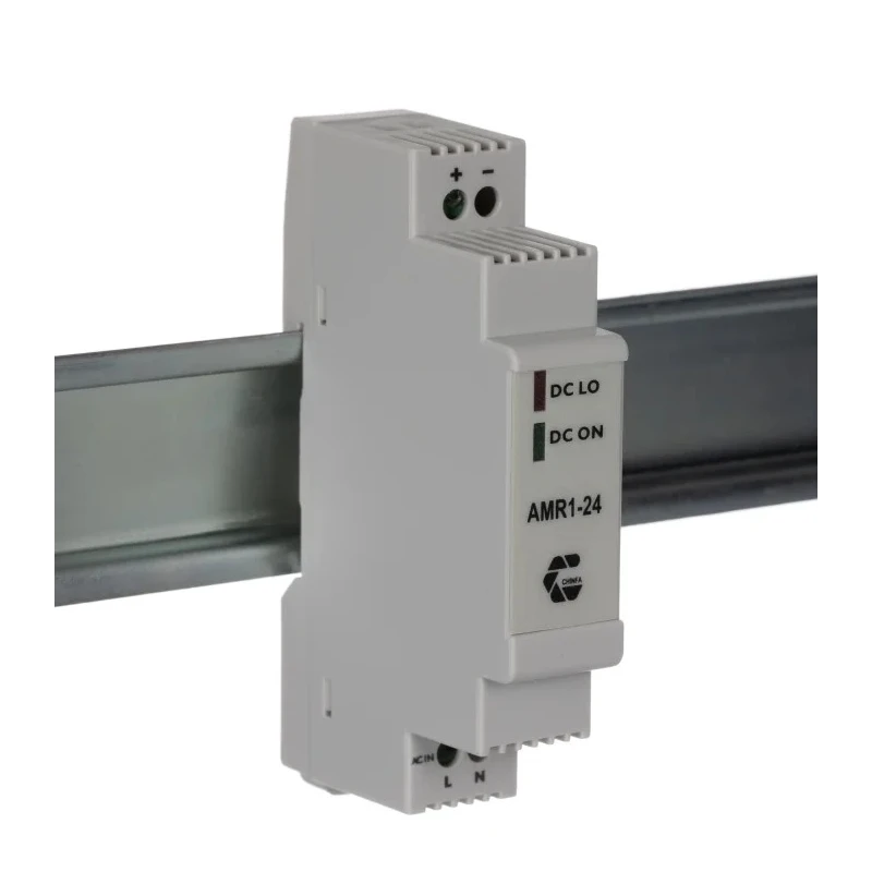 Siemens AMR1 Switched Mode DIN Rail Power Supply 264V AC Input 24V DC 420 mA Output 10W AMR1-24