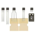 Honeywell Technologies 1 Axis Through Hole Hall Effect Sensor 4.5 V to 10.5 V, TO-92 Package, 3-Pin SS495B