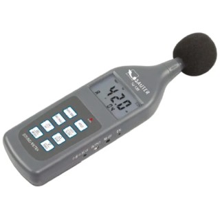 Sauter Sound Level Meter 30 dB to 130 dB with LCD Display and RS232 Interface SU 130