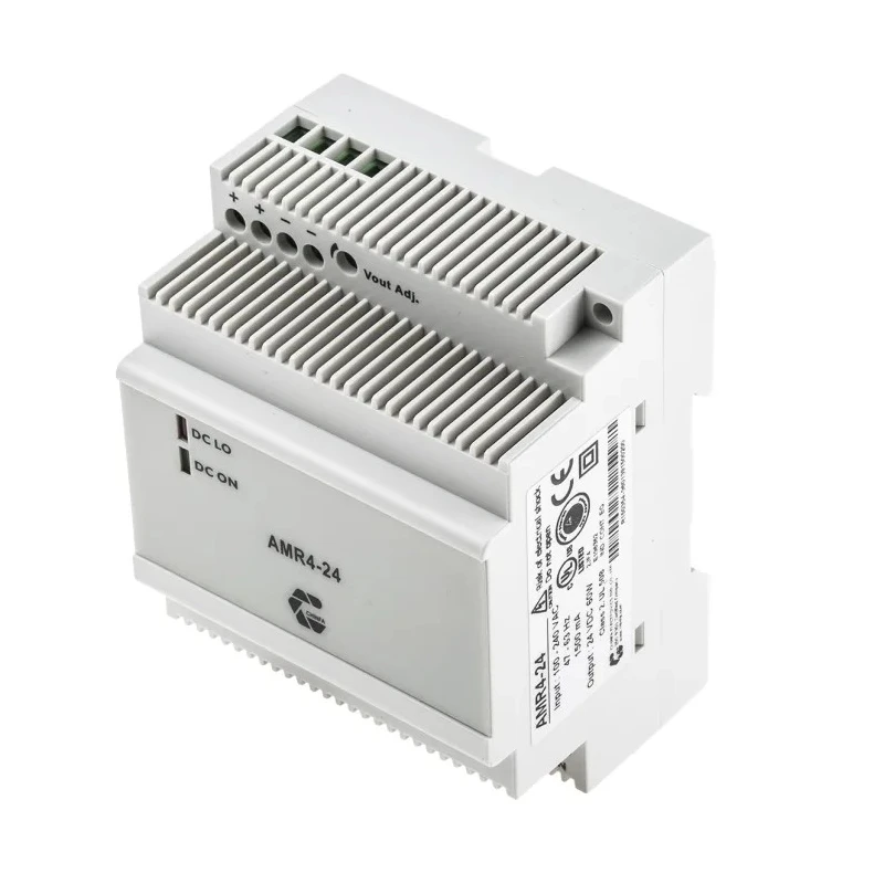 Chinfa AMR4 Switched Mode DIN Rail Power Supply 264V AC Input, 24V DC 2.5A Output, 60W 