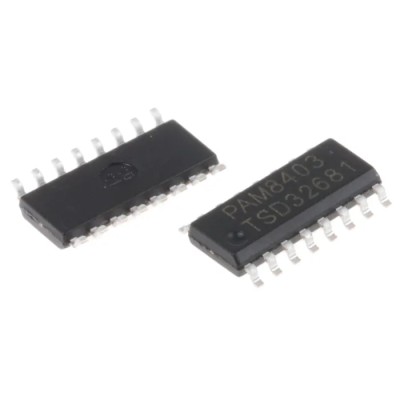 DiodesZetex Audio Amplifier IC, 16-Pin SOP Package, 3.2W Output Power, Class D, PAM8403DR