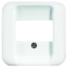 Busch Jaeger - ABB RJ45 Flush Mount Network Faceplate Alpine White 54x54x9mm RJ45