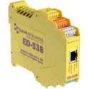 Brainboxes Ethernet Media Converter 10Base-T, 100Base-TX, 100Mbps ED-538