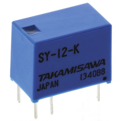 Fujitsu Signal Relay 12V DC Coil 1A SPDT SY-12-K