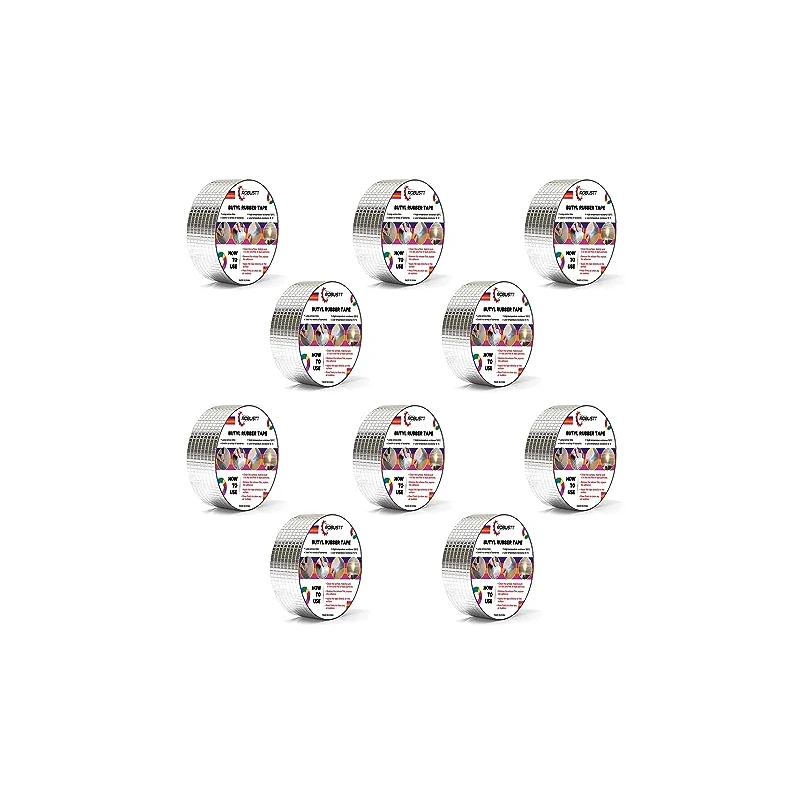 robustt-5cm-x-5mts-waterproof-aluminium-foil-rubber-tape-for-all-repair-and-leakage-solutions-grey-pack-of-10-57084