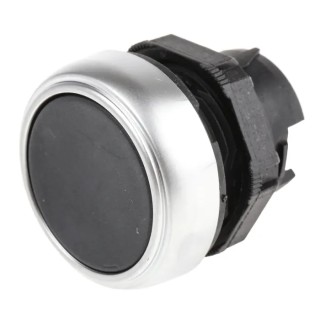 Lovato Electric Platinum Series Black Spring Return Push Button Head 22 mm Cutout IP67 IP66 IP69K LPCB102