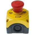 Lovato Electric Pull Release Emergency Stop Push Button Surface Mount 1 NC IP66 IP67 IP69K S1PY