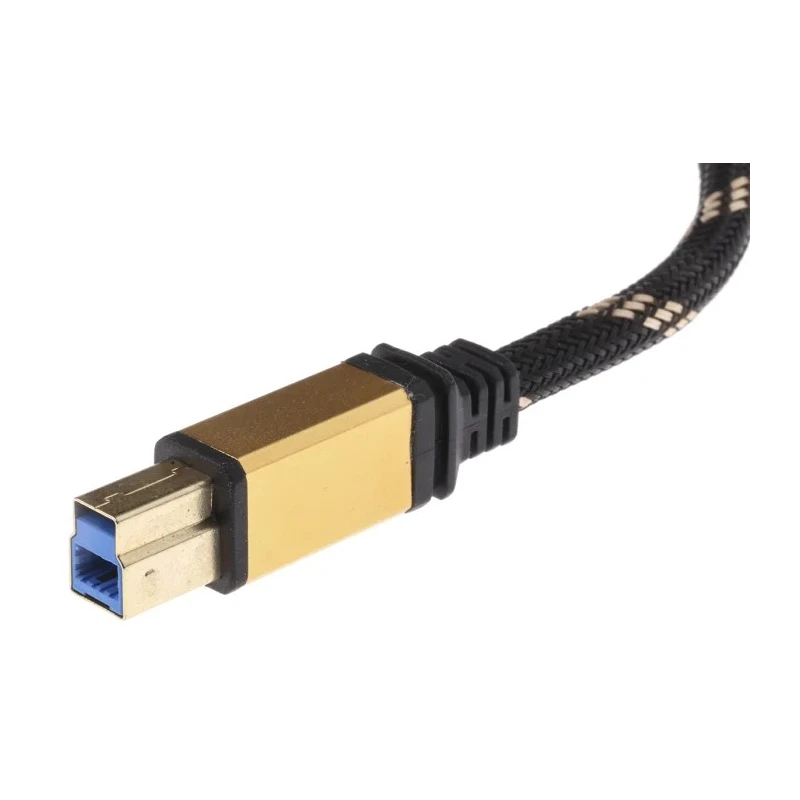 Roline USB Cable Male USB Type A to Male USB 3.0 USB Type B Gold Black 1.8 m 11.02.8902-10