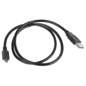 Roline USB Cable Male USB Type A to Male USB 2.0 Micro USB Type B, Black, 800mm 11.02.8754-10