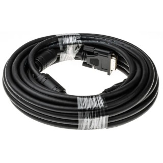 Roline Male DVI-D Dual Link to Male DVI-D Cable 10 m Polyvinyl Chloride Jacket Black 11.04.5595-10