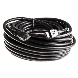 Roline 15 m High Speed Male HDMI to Male HDMI Cable, Black 11.04.5548-5