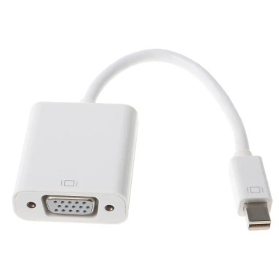 Roline Male Mini DisplayPort to Female VGA DisplayPort Cable, 100 mm 790-3925