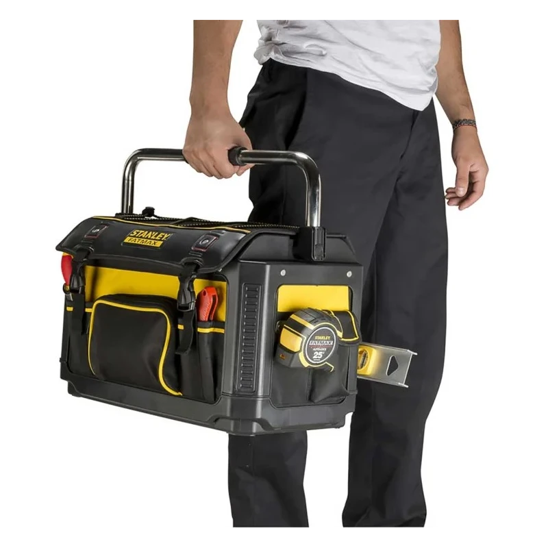 Stanley Polypropylene Tool Bag 505 mm x 300 mm x 280 mm 25L Capacity Durable Professional Tool Storage 1-79-213