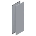 Schneider Electric Series RAL 7035 Steel Side Enclosure Panel 1600 mm H x 800 mm W x 1600 mm L for Use with Spacial SF NSY2SP