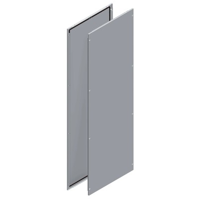Schneider Electric Series RAL 7035 Steel Side Enclosure Panel 1600 mm H x 800 mm W x 1600 mm L for Use with Spacial SF NSY2SP