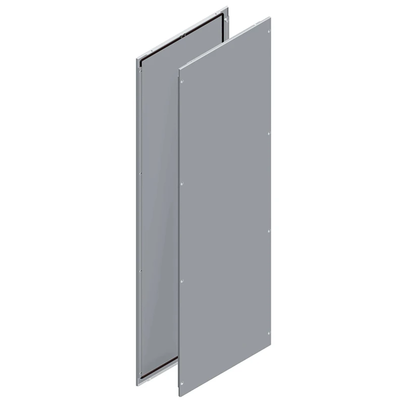 Schneider Electric Series RAL 7035 Steel Side Enclosure Panel 1600 mm H x 800 mm W x 1600 mm L for Use with Spacial SF NSY2SP