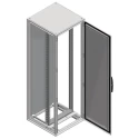 Schneider Electric PanelSeT Accessoires Series 40U Steel Swing Frame Server Rack Grey 2000 mm Height 600 mm NSYRSW640