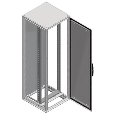 Schneider Electric PanelSeT Accessoires Series 40U Steel Swing Frame Server Rack Grey 2000 mm Height 600 mm NSYRSW640