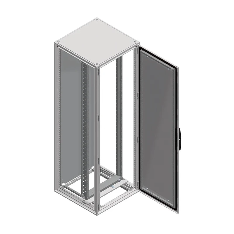 Schneider Electric PanelSeT Accessoires Series 40U Steel Swing Frame Server Rack Grey 2000 mm Height 600 mm NSYRSW640