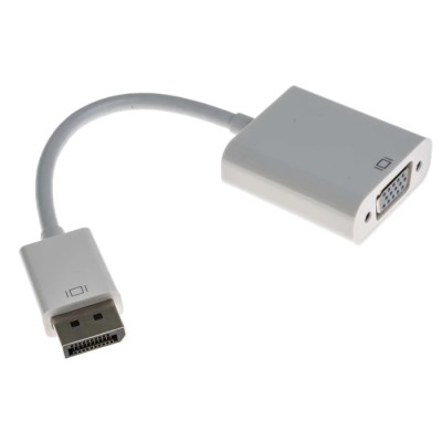 RS PRO DisplayPort to Male to VGA Female Adapter Connector, RoHS, Chinese Origin 790-3634