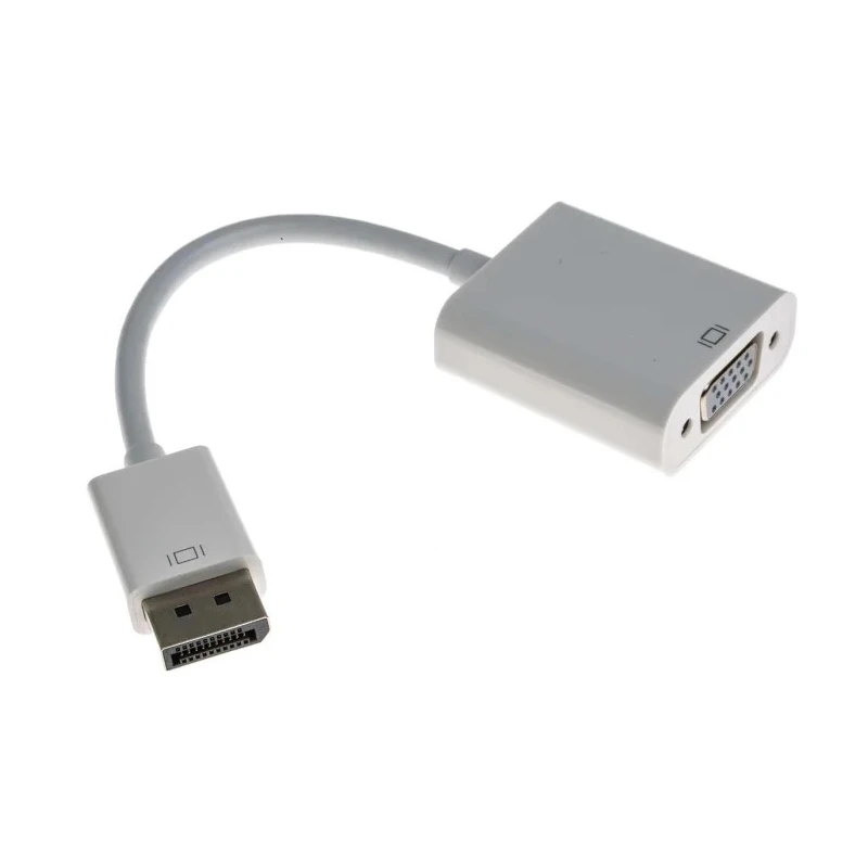 RS PRO DisplayPort to Male to VGA Female Adapter Connector, RoHS, Chinese Origin 790-3634