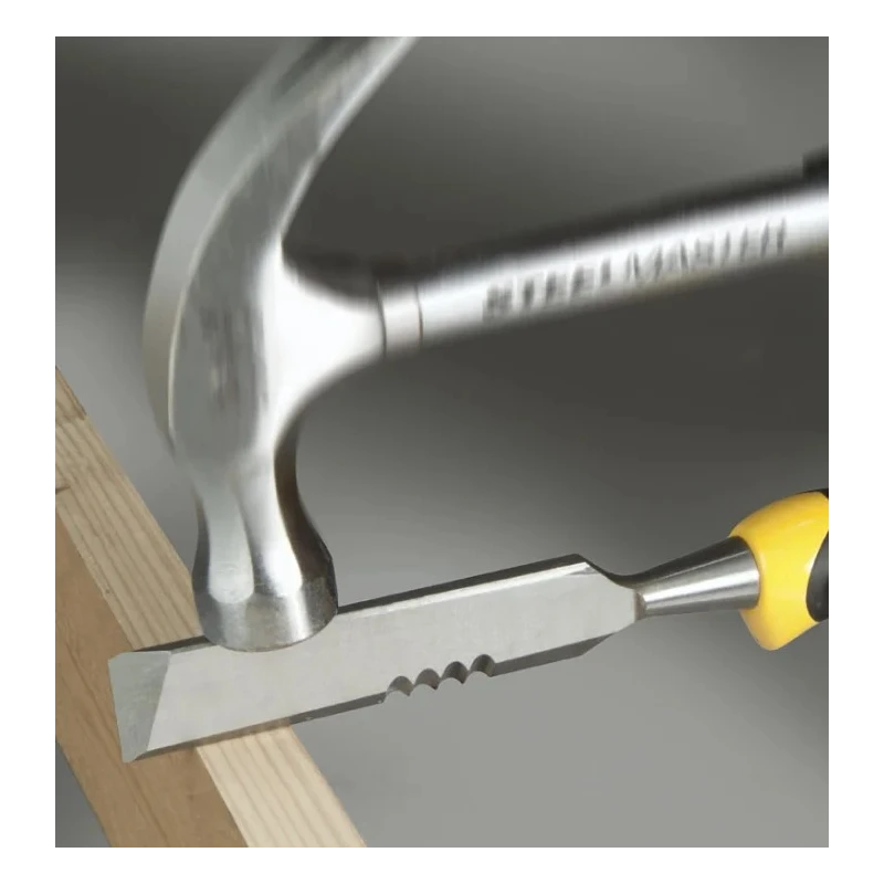 Stanley 5 Piece Carbon Steel DynaGrip Strike Cap Chisel, 6 mm Blade Width, 116 mm Length FMHT0-16067