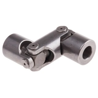 RS PRO Universal Joint Double Plain Bore 8mm Hub Diameter 16mm Length 62mm Steel 600Nm 1000rpm 790-6744