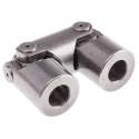 RS PRO Universal Joint Double Plain Bore 8mm Hub Diameter 16mm Length 62mm Steel 600Nm 1000rpm 790-6744