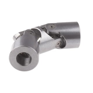 RS PRO Universal Joint Plain Bore 18mm, 2 Joints, 36mm Hub Diameter, Steel, 114mm Length, Max Working Angle 90° 790-6762
