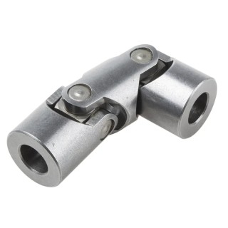 RS PRO Double Needle Roller Universal Joint with Bored Hub 16mm Bore, 32mm Hub Diameter, 104mm Length, Steel, 200Nm 790-6813