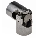 RS PRO Universal Joint, Single Needle Roller Type with 10mm Bore Diameter, 48mm Length, Steel, 200Nm Torque 790-6772