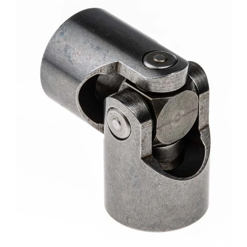 RS PRO Universal Joint, Single Needle Roller Type with 10mm Bore Diameter, 48mm Length, Steel, 200Nm Torque 790-6772
