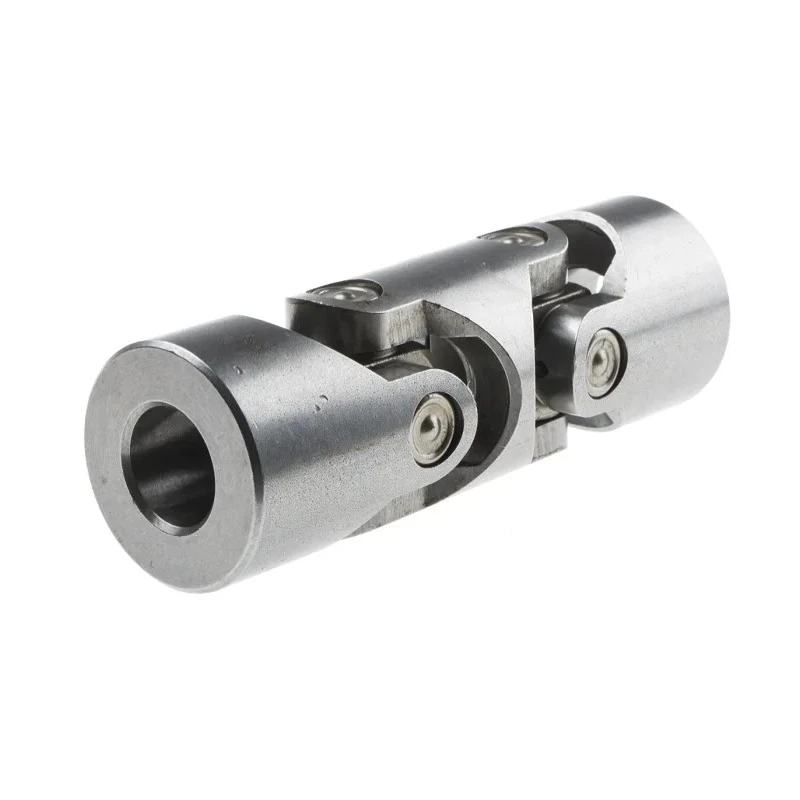 RS PRO Steel Universal Joint with 2 Needle Roller Joints, Bore 20mm, Hub Diameter 42mm, 128mm Length 790-6826