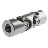 RS PRO Steel Universal Joint with 2 Needle Roller Joints, Bore 20mm, Hub Diameter 42mm, 128mm Length 790-6826