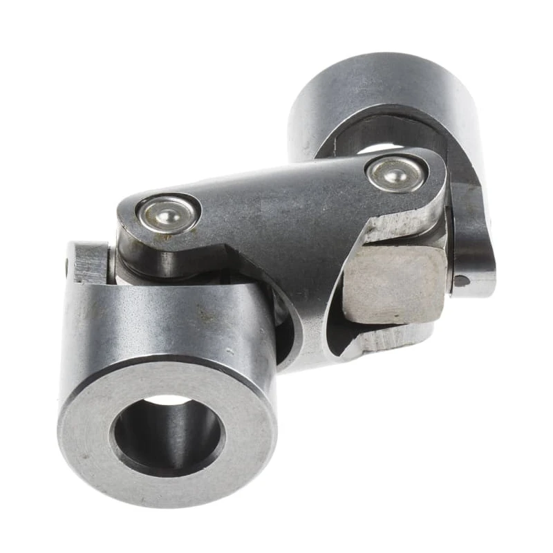 RS PRO Steel Universal Joint with 2 Needle Roller Joints, Bore 20mm, Hub Diameter 42mm, 128mm Length 790-6826