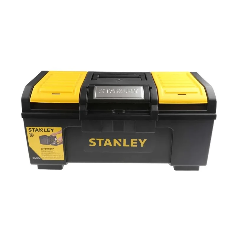 Stanley 2 Drawer Plastic Tool Box 267 mm Height 480 mm Length 480 mm Width 1-79-217