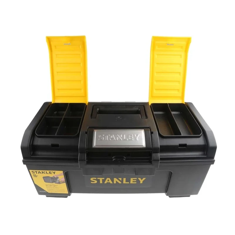 Stanley 2 Drawer Plastic Tool Box 267 mm Height 480 mm Length 480 mm Width 1-79-217