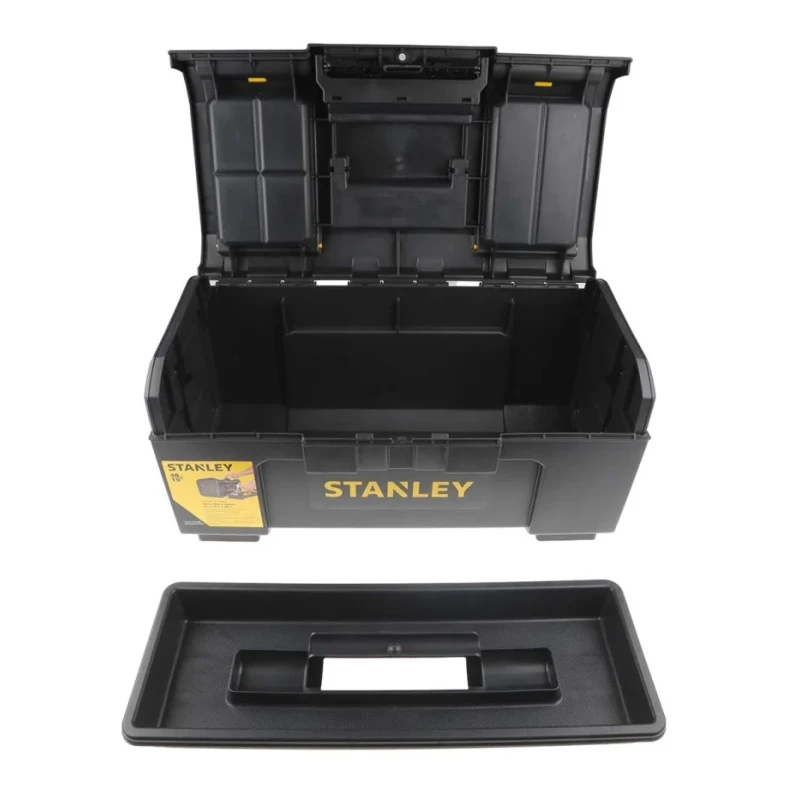 Stanley 2 Drawer Plastic Tool Box 267 mm Height 480 mm Length 480 mm Width 1-79-217